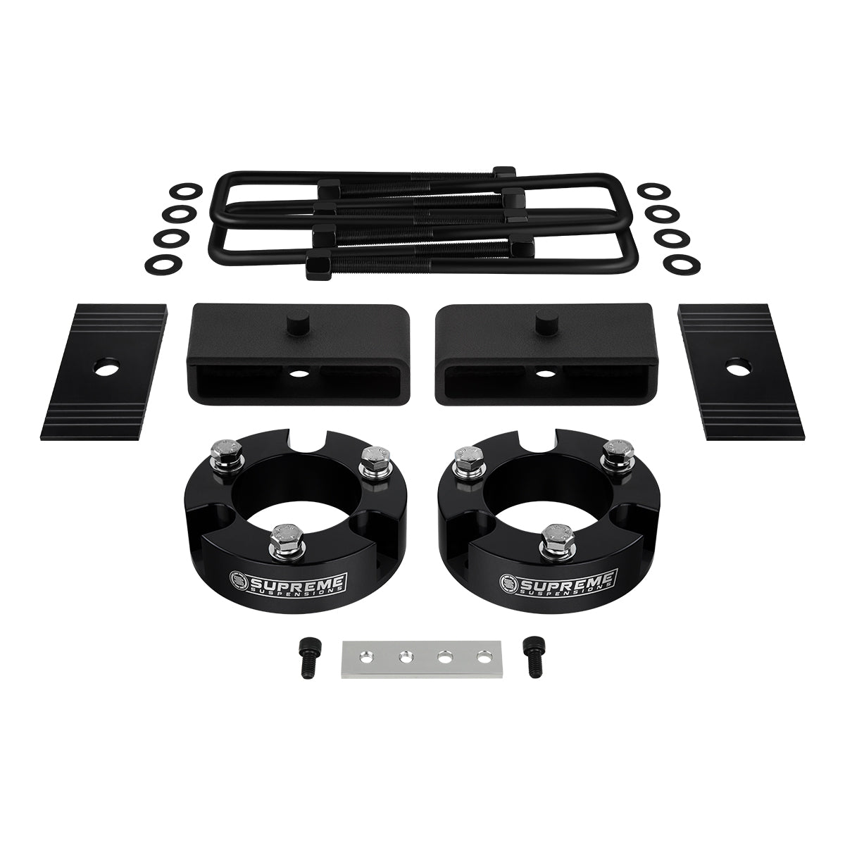 1999-2006 Toyota Tundra Full Suspension Lift Kit + Shims 2WD 4WD Front Lift 2" + Rear Lift 1.5"