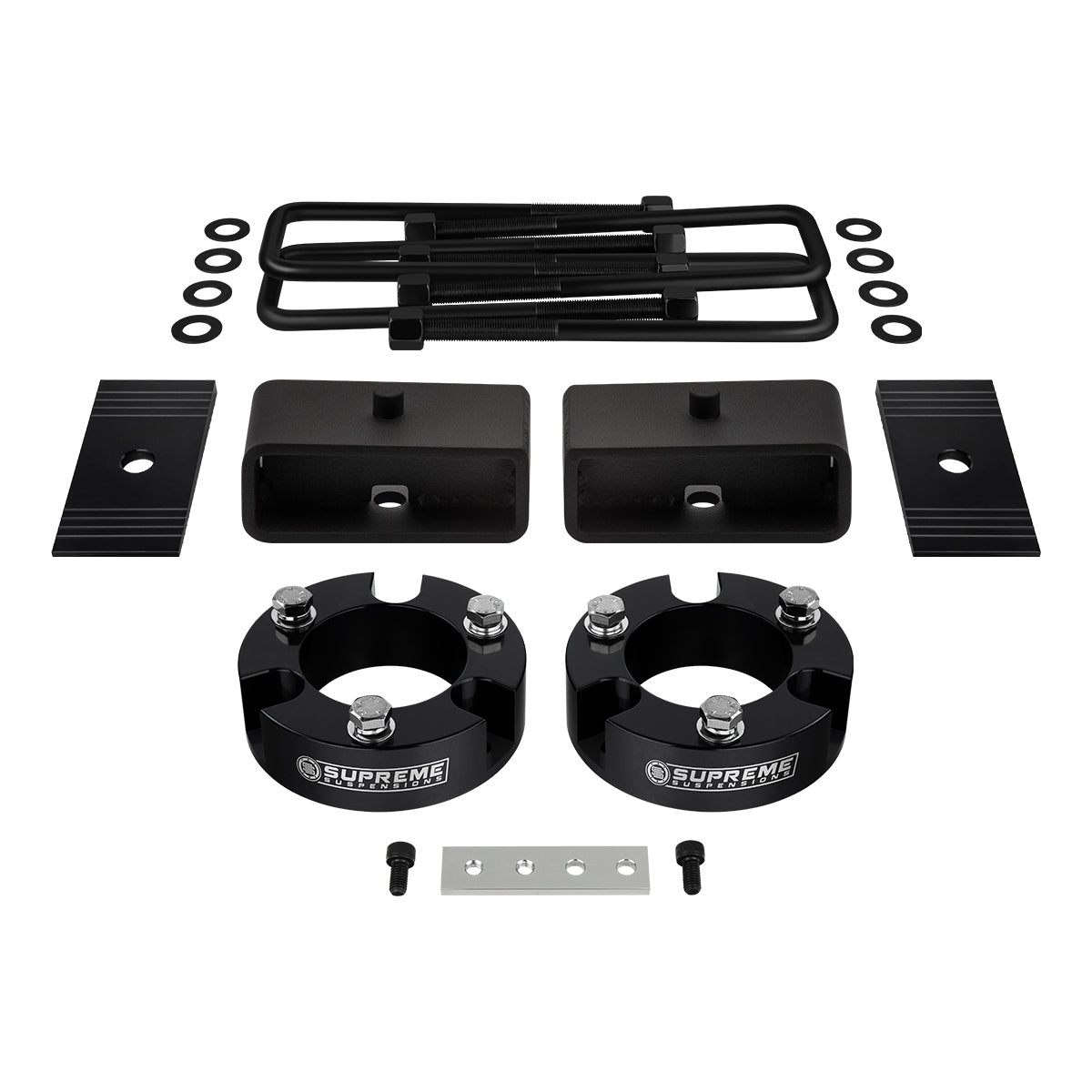 1999-2006 Toyota Tundra Full Suspension Lift Kit + Shims 2WD 4WD Front Lift 2" + Rear Lift 2"