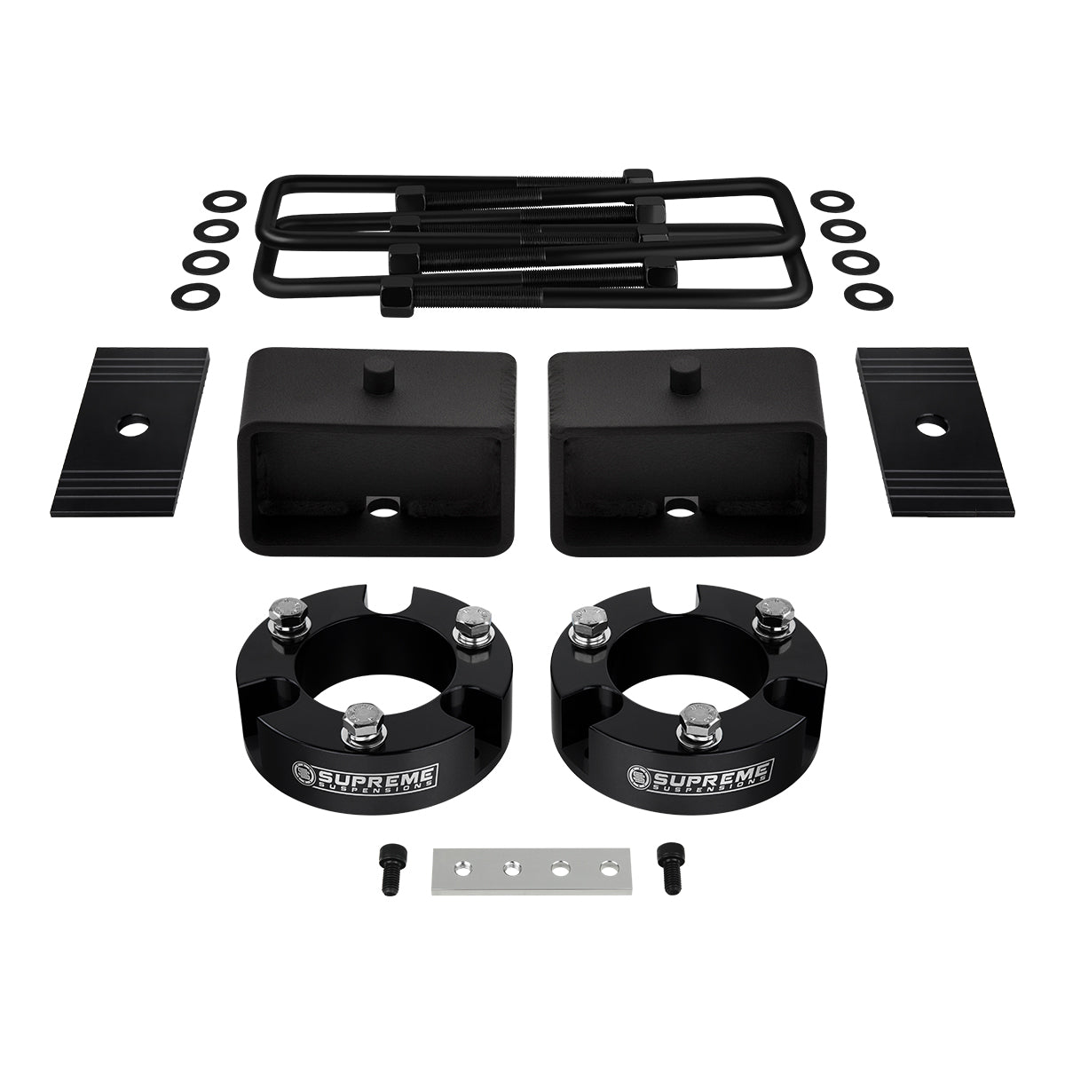 1999-2006 Toyota Tundra Full Suspension Lift Kit + Shims 2WD 4WD Front Lift 3" + Rear Lift 3"