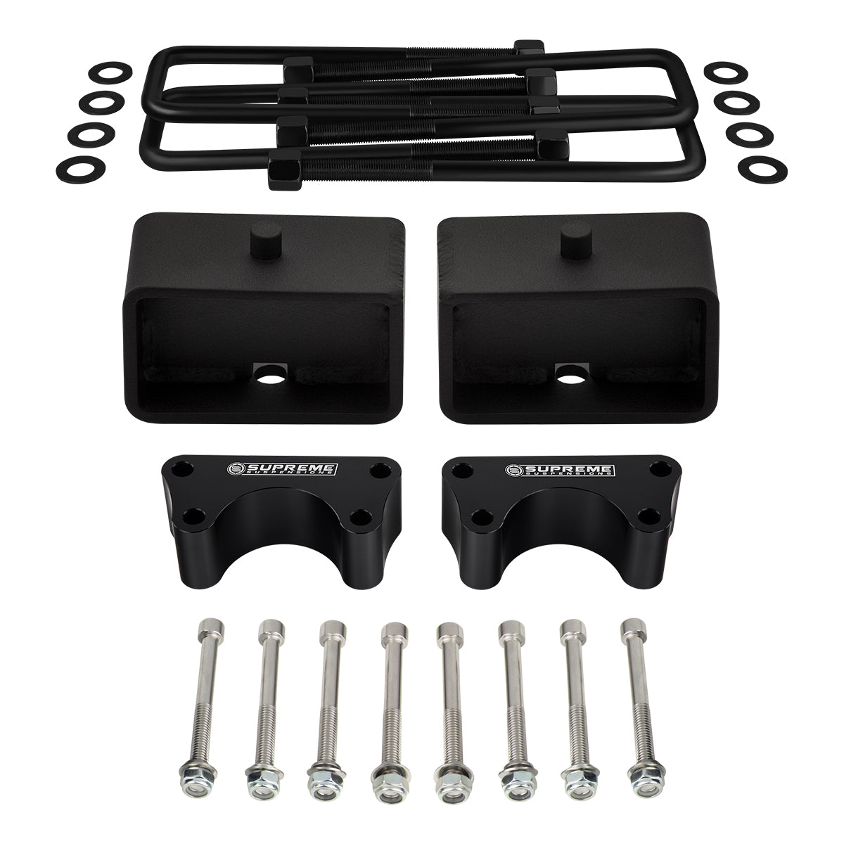 3" Front + 3" Rear Lift Kit For 1986-1995 Toyota IFS 4x2 Pickup Spring Over Axle Front Lift 3" + Rear Lift 3"