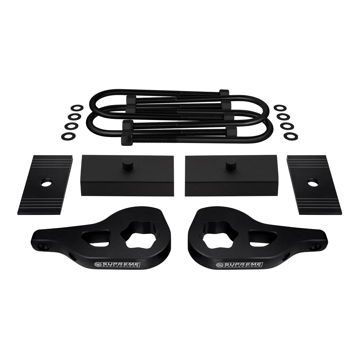 2002-2005 Dodge Ram 1500 Full Suspension Lift Kit & Shims 4WD 4x4 Front Lift 1" - 3" + Rear Lift 1"