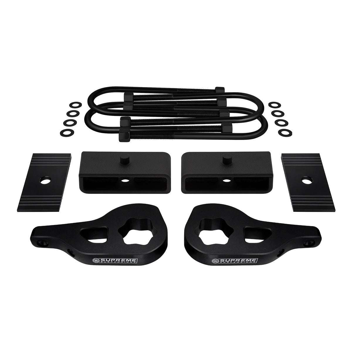 2002-2005 Dodge Ram 1500 Full Suspension Lift Kit & Shims 4WD 4x4 Front Lift 1" - 3" + Rear Lift 1.5"