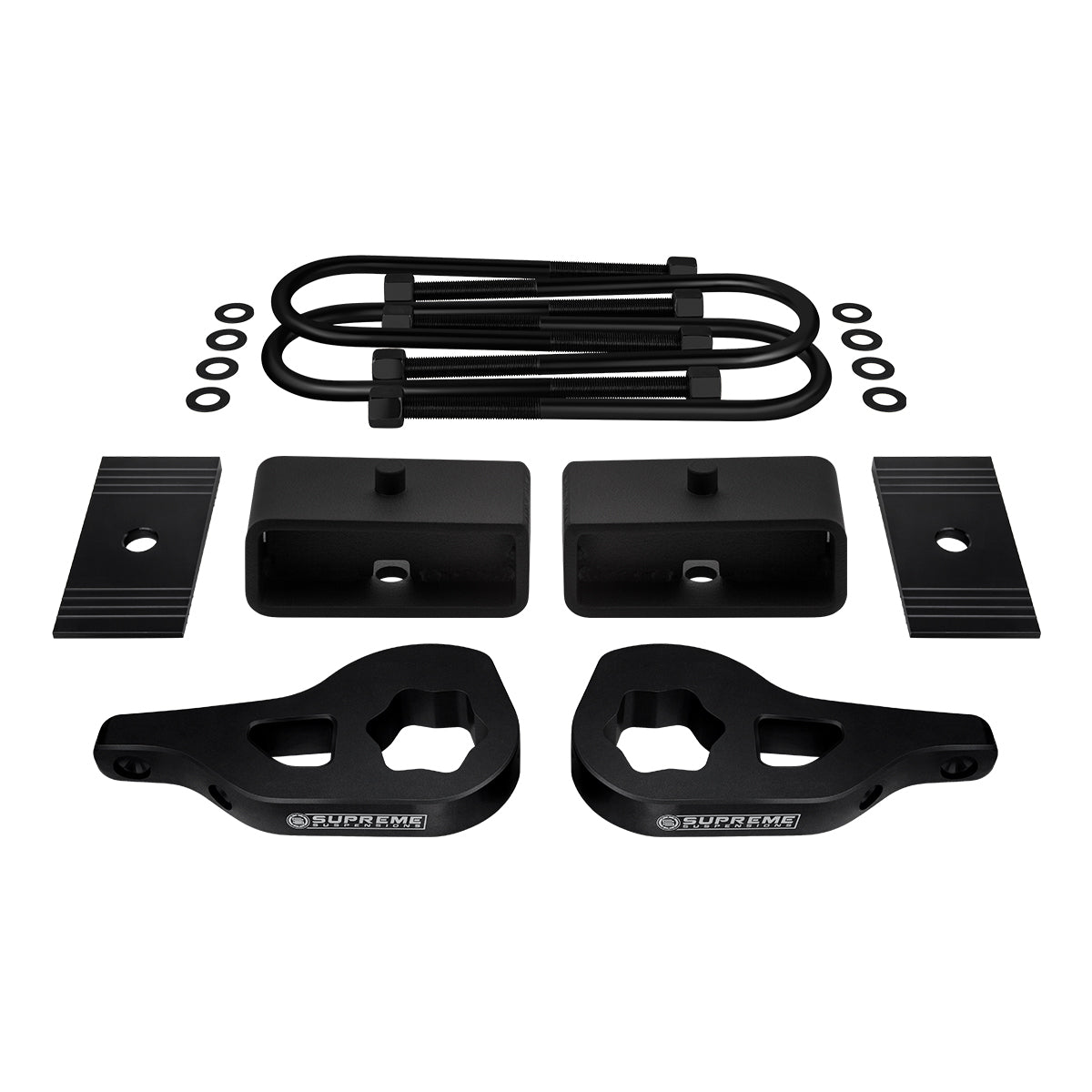 2002-2005 Dodge Ram 1500 Full Suspension Lift Kit & Shims 4WD 4x4 Front Lift 1" - 3" + Rear Lift 2"