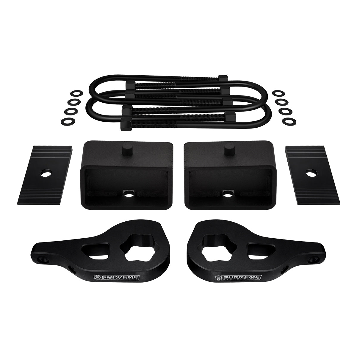 2002-2005 Dodge Ram 1500 Full Suspension Lift Kit & Shims 4WD 4x4 Front Lift 1" - 3" + Rear Lift 3"