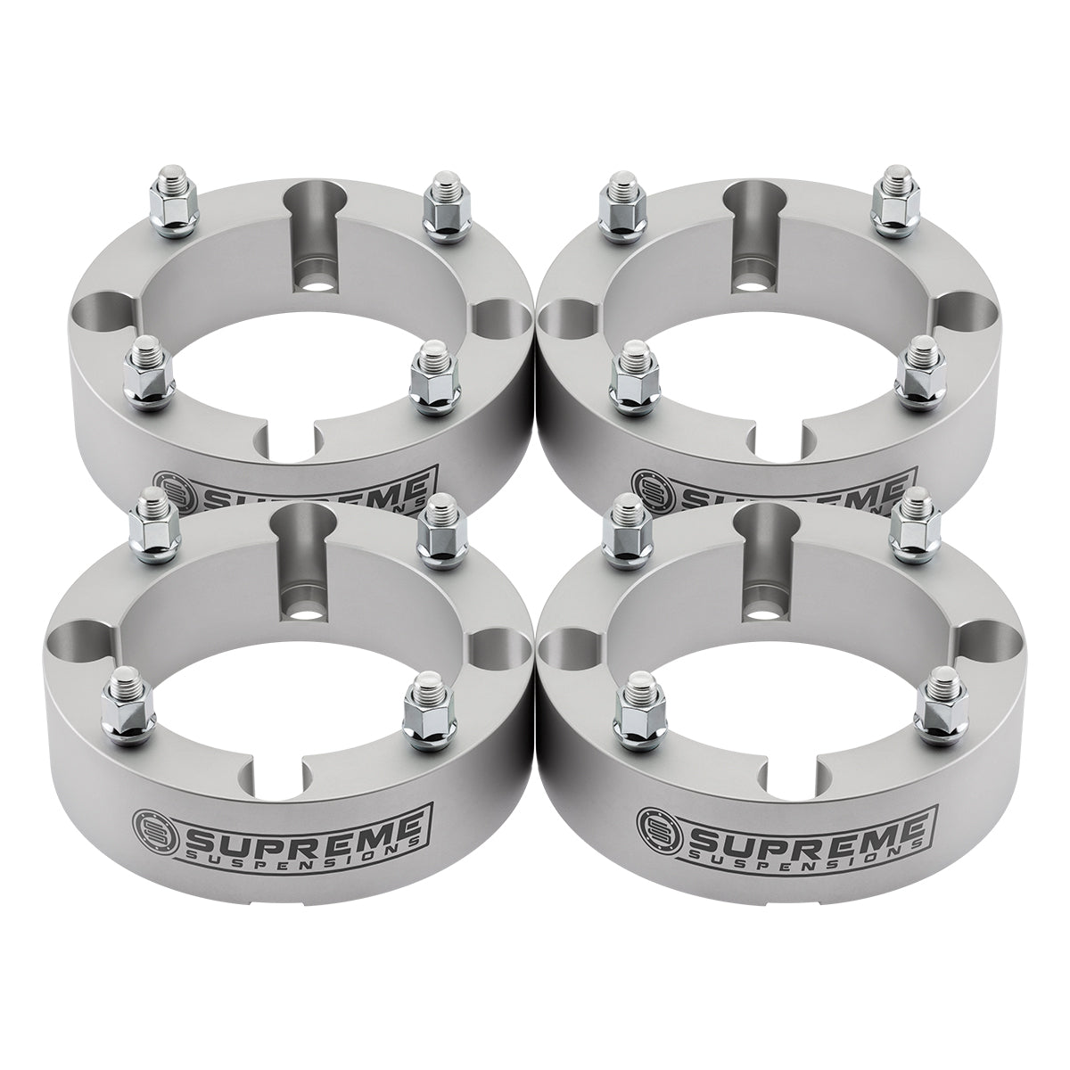 2017-2021 Kawasaki Mule PRO Diesel Lug Centric Wheel Spacers 4pc Kit: Front and + Rear 1.5 Inch Thick