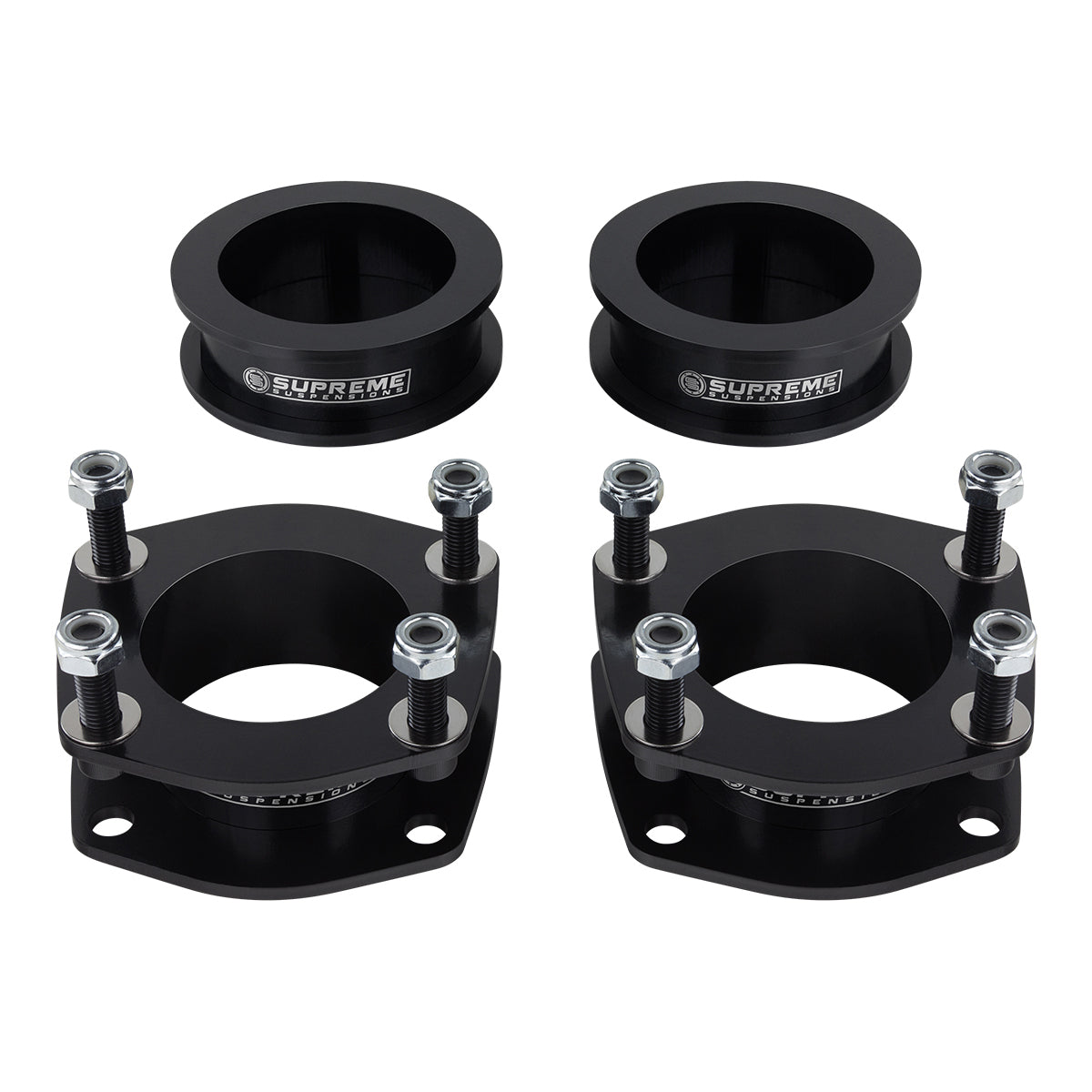 2005-2010 Jeep Grand Cherokee WK Full Suspension Lift Kit Spacers 2WD 4WD Front Lift 2" + Rear Lift 2"