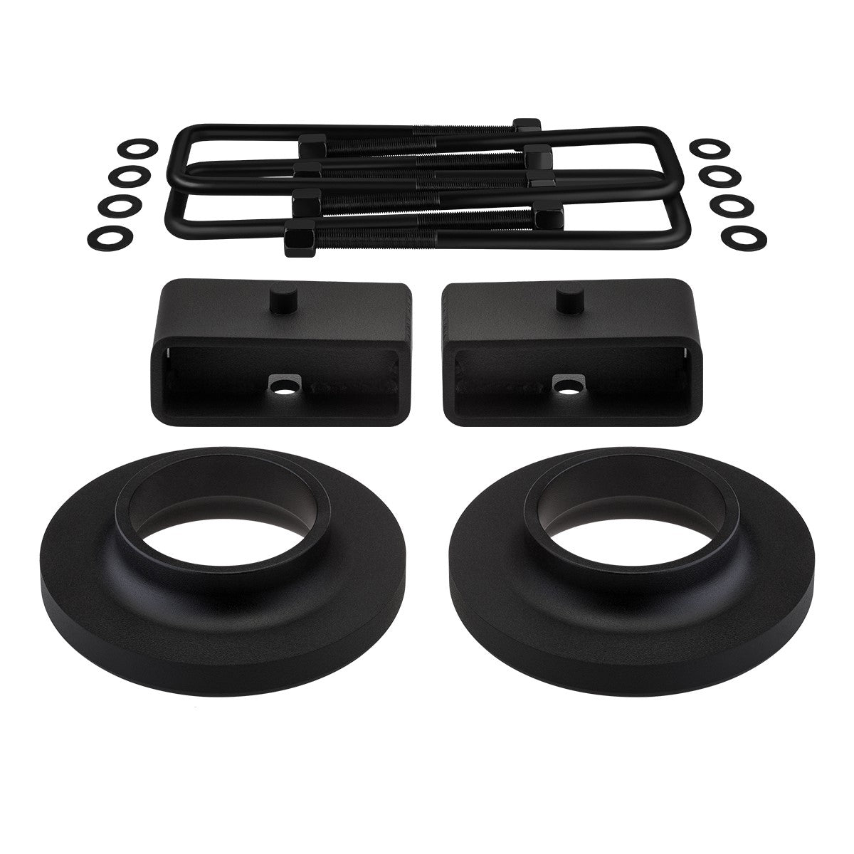 2003-2017 Chevrolet Express 1500 2500 3500 2WD Van Full Suspension Lift Kit Front Lift 2" + Rear Lift 2"