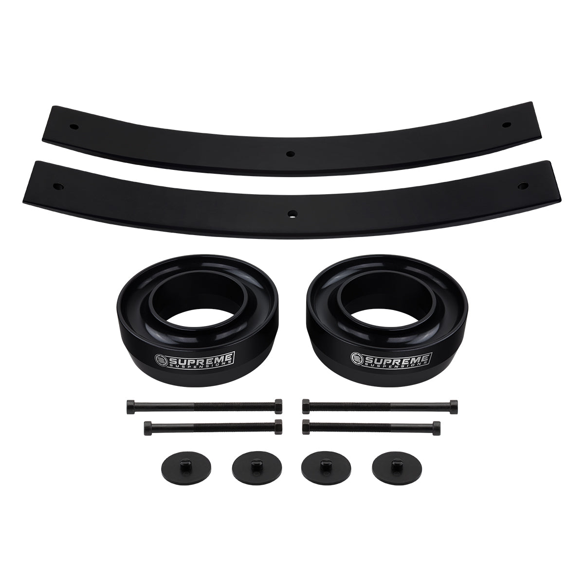 Front Spring Spacers And Rear AAL Lift Kit 2WD For 1998-2007 Ford Ranger Front 2" + Rear 2"