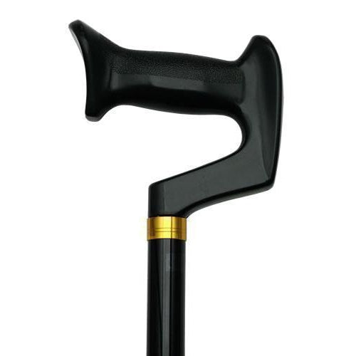 Black Orthopedic Derby Handle