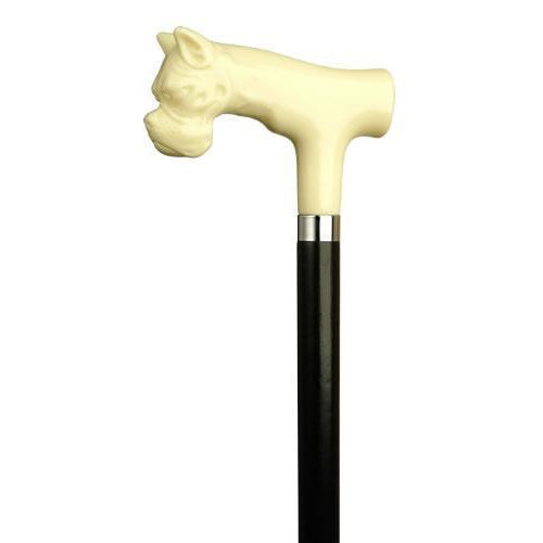 Derby Bull Dog Head Ivory