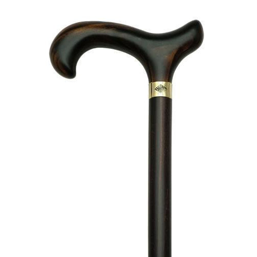 Walnut Derby Handle Cane