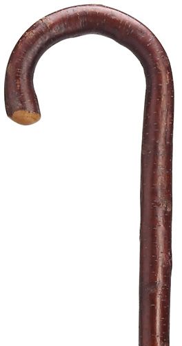 Cherry Wood Crook Handle Cane