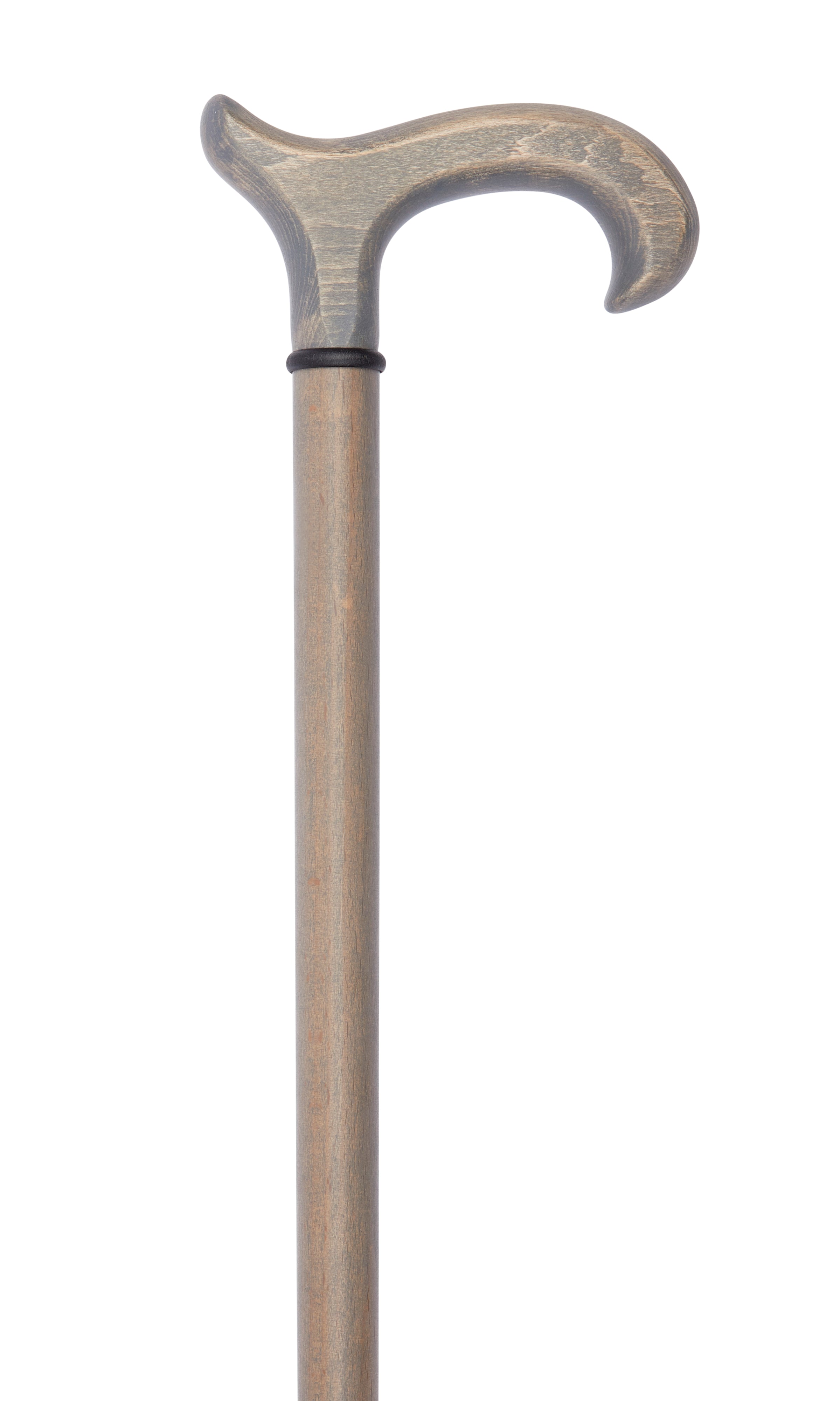 Natural Eco Derby Cane in Stone Grey