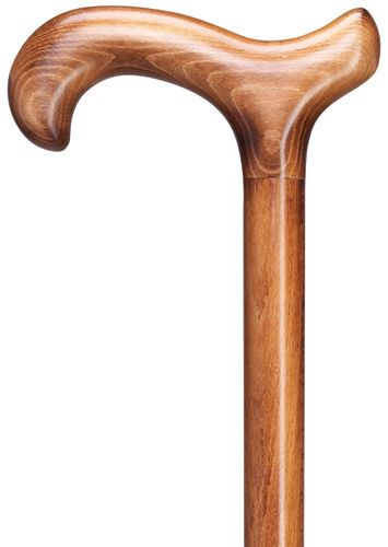 Ramin Wood Walking Cane with Derby Handle