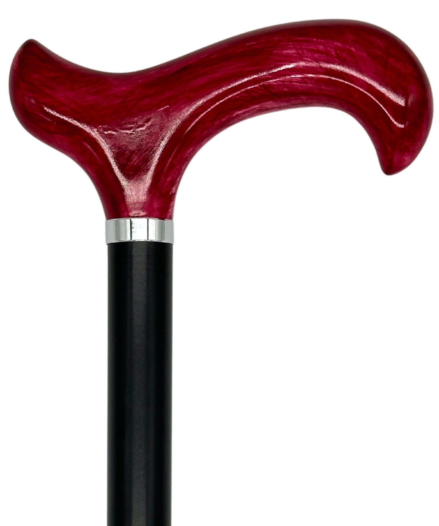 Tall Adjustable Classy Cane in Burgundy 29" to 39"