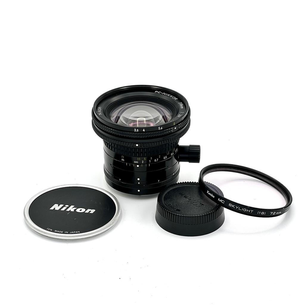 NIKON PC NIKKOR 28MM F/3.5 WIDE ANGLE SHIFT LENS - SERIAL NUMBER: 180613