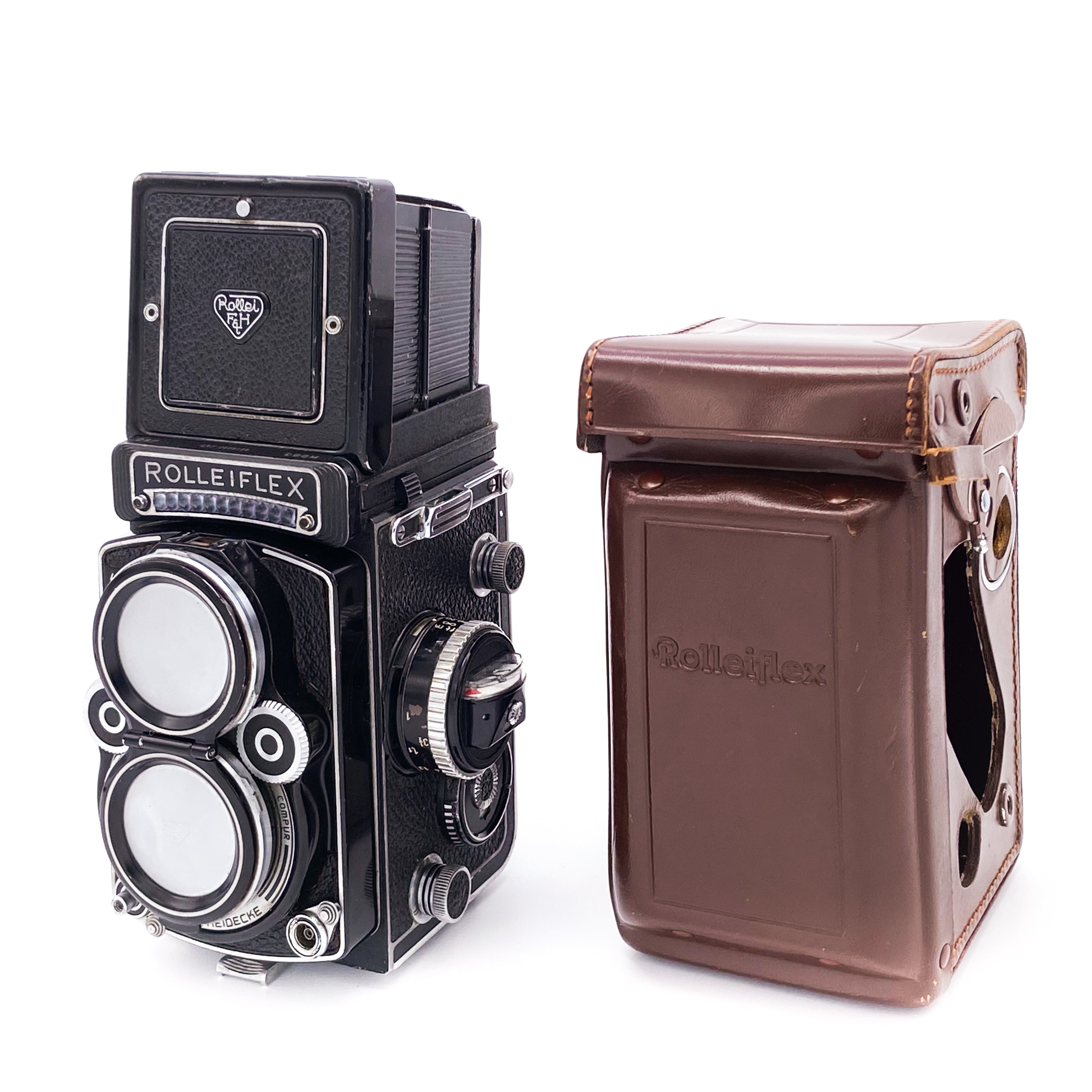 ROLLEIFLEX 2.8F TLR Film Camera with Planar 80mm f/2.8