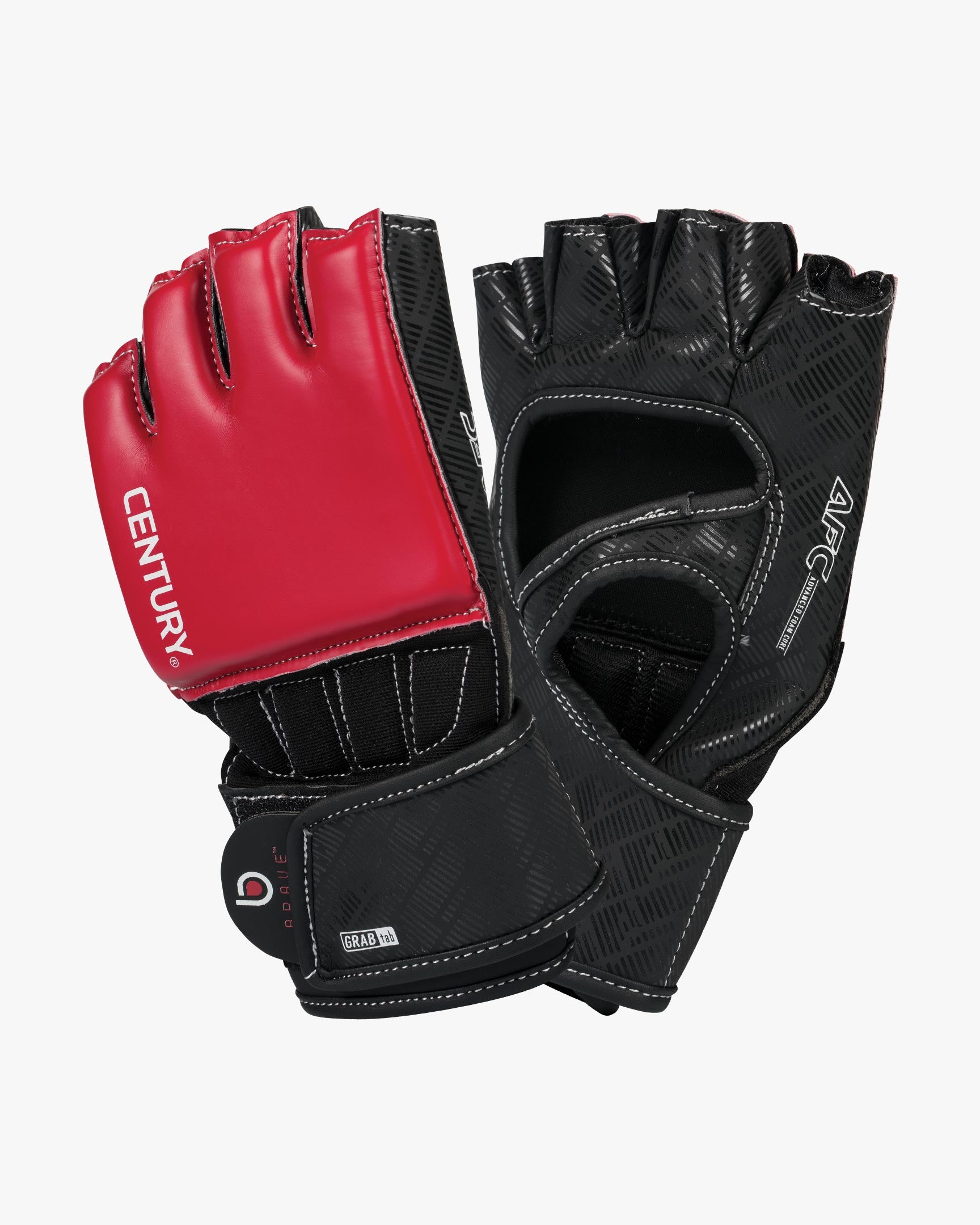 Brave Open Palm Gloves - Black/Red