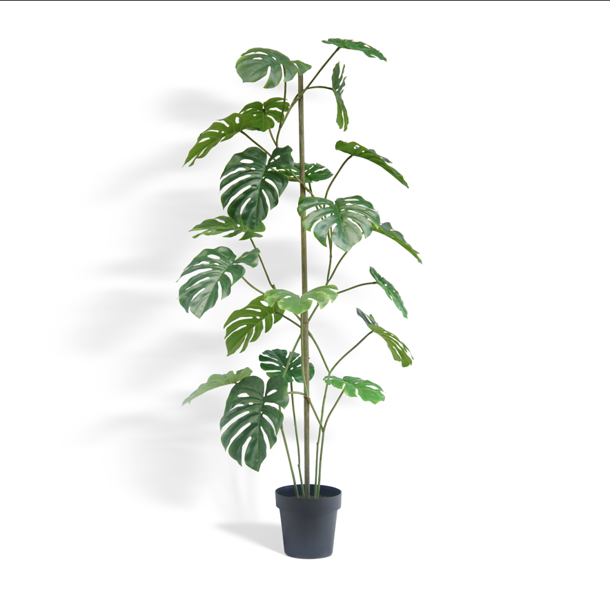 5' Artificial Monstera Tree