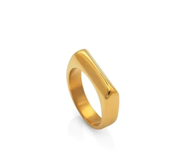 Gold Bar Ring