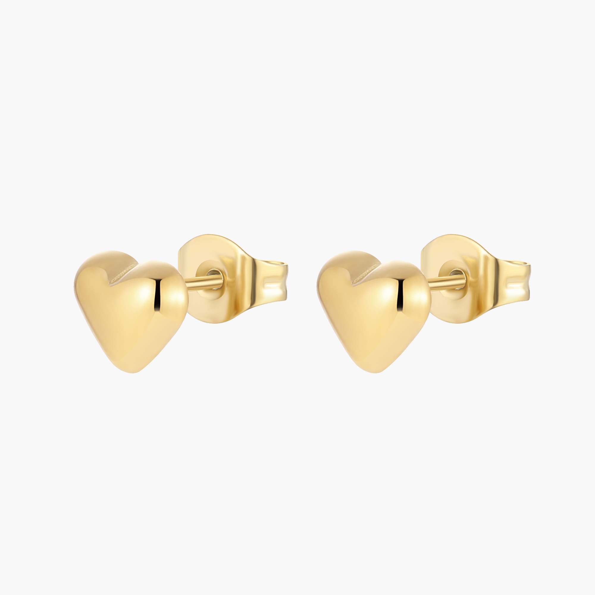 Heart Stud Earrings