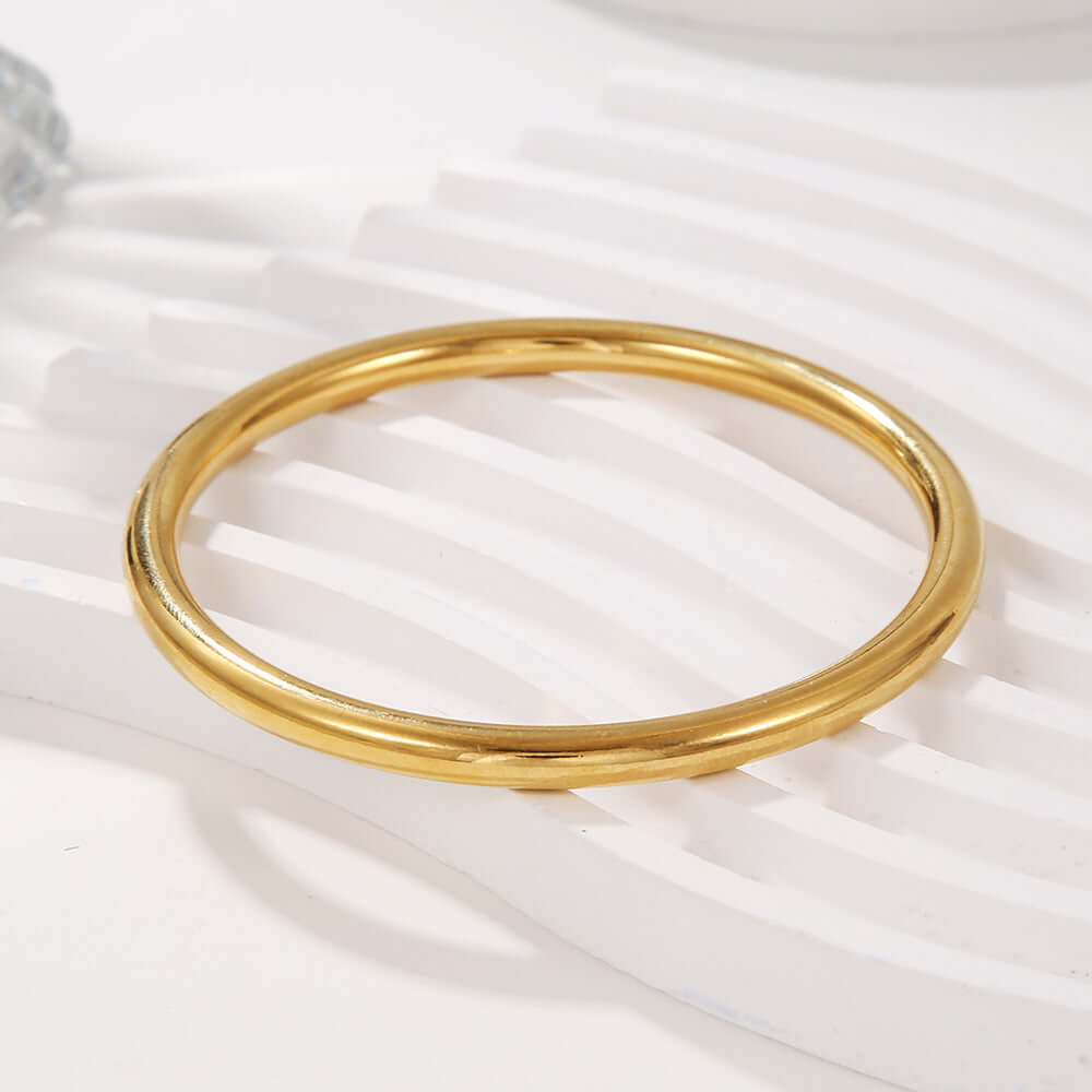 Gold Bangle Bracelet