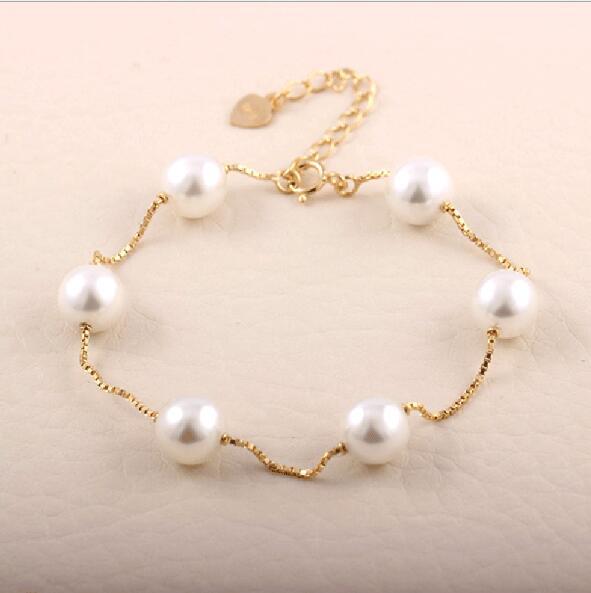 Beaded Pearl Bracelet