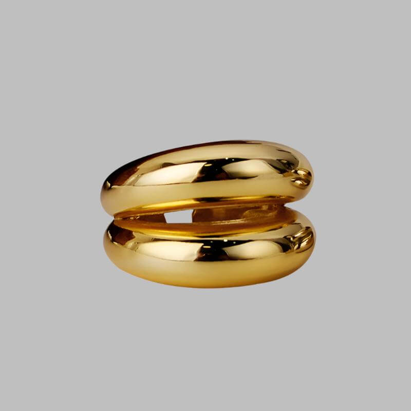 Bi-Layered Bold Ring