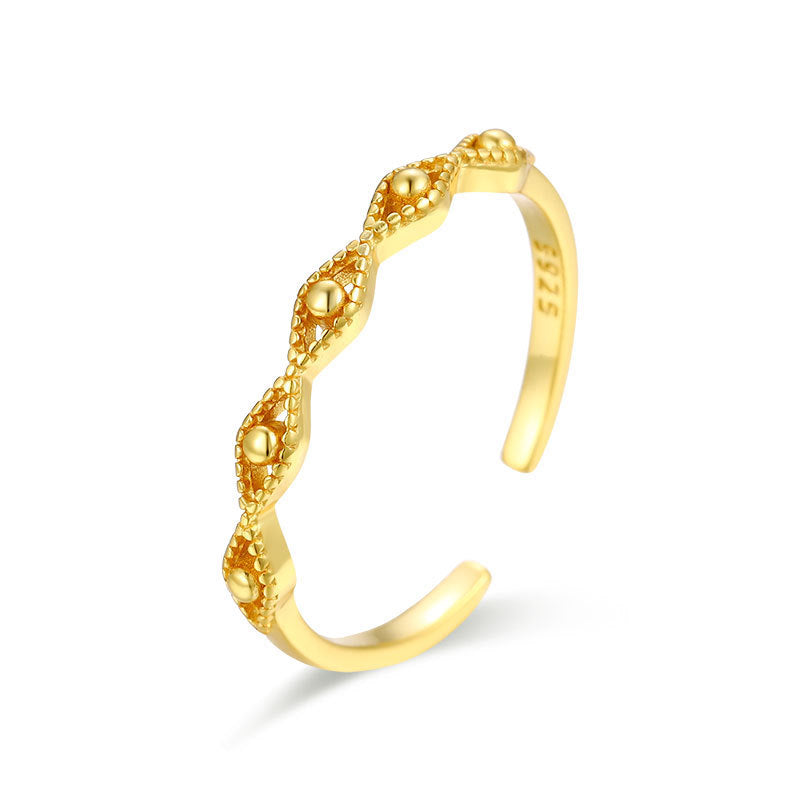 Gold Multi-Bead Ring