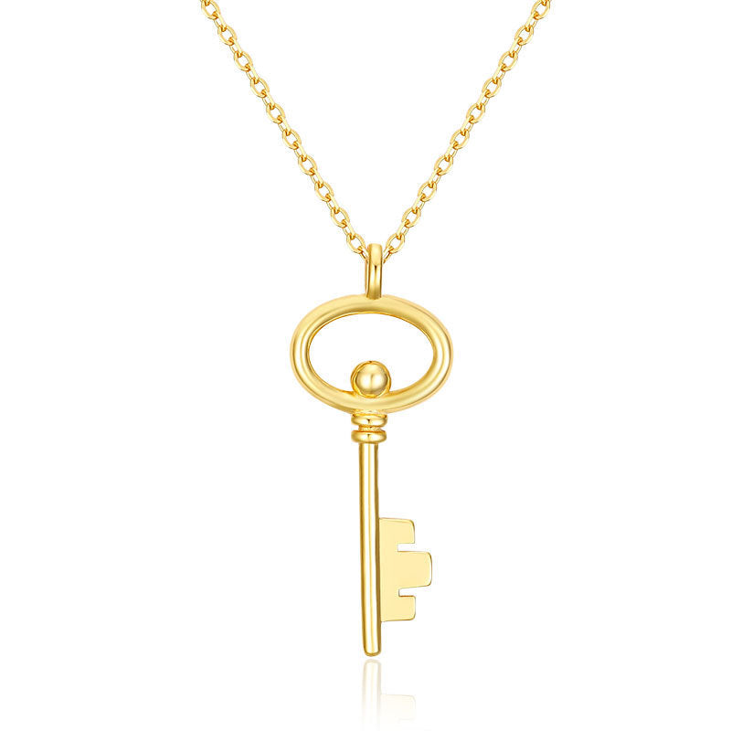 Sterling Silver Key Necklace Design