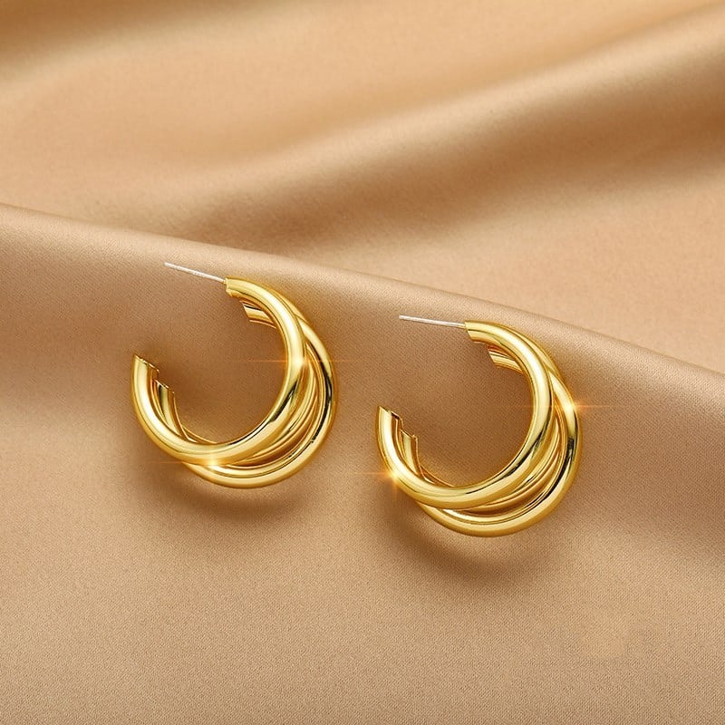 High-end Earrings With Sterling Silver Needles