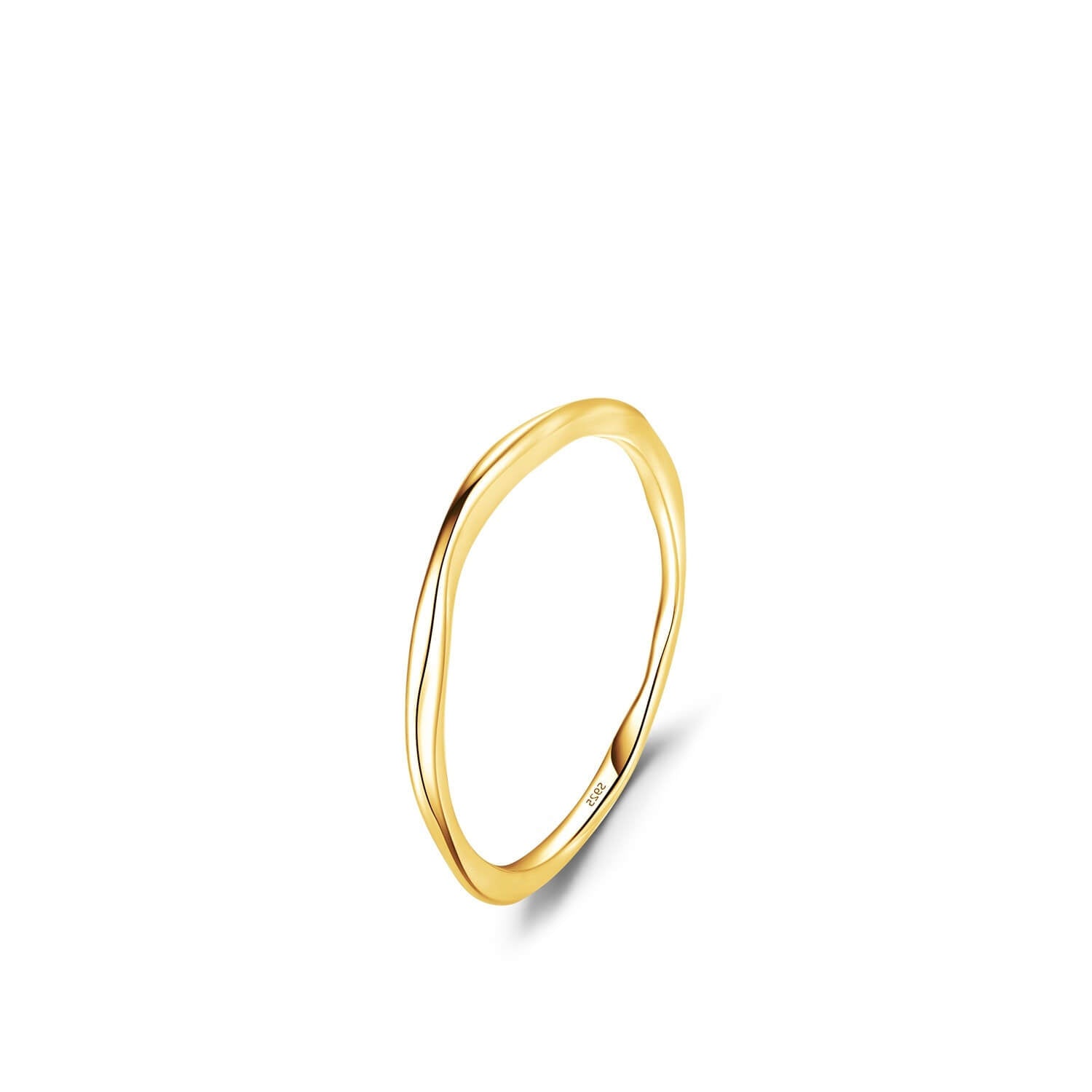 Irregular Gold Band Ring