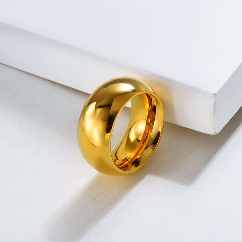 Minimal Gold Band Ring