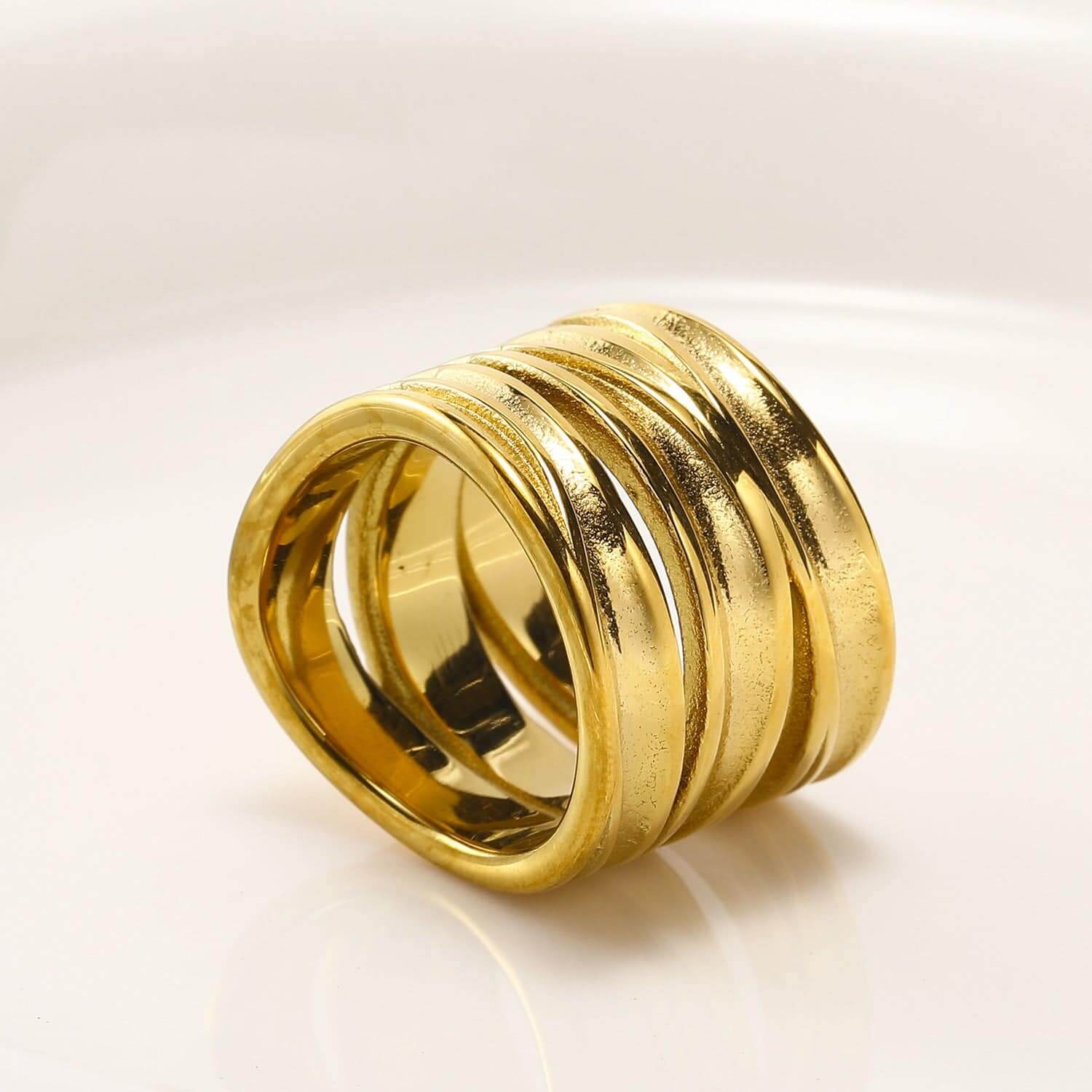 Multi-Layered Stack Ring