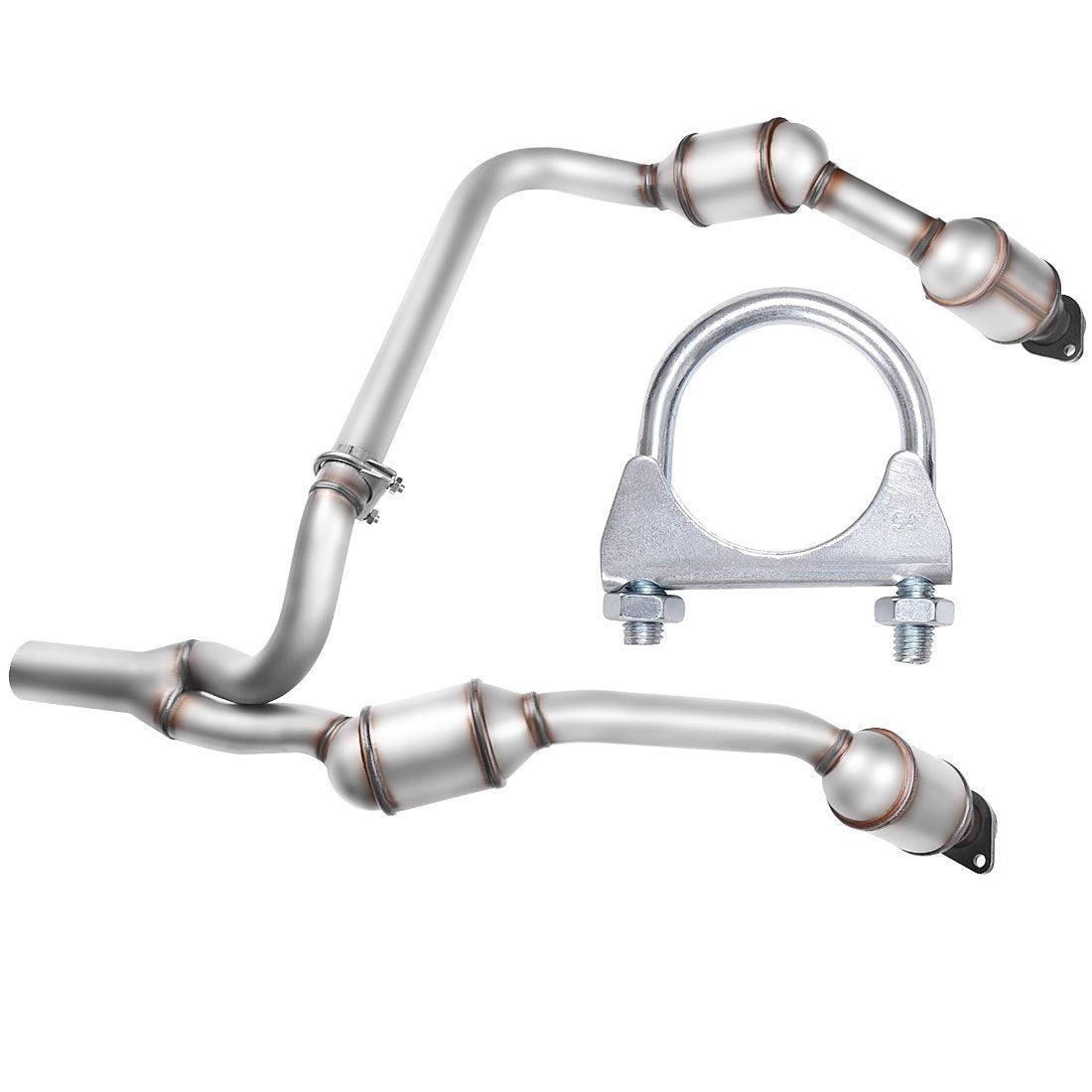 YITAMOTOR 2007-2009 Jeep Wrangler JK 3.8L Catalytic Converter Stainless Steel High Flow Series