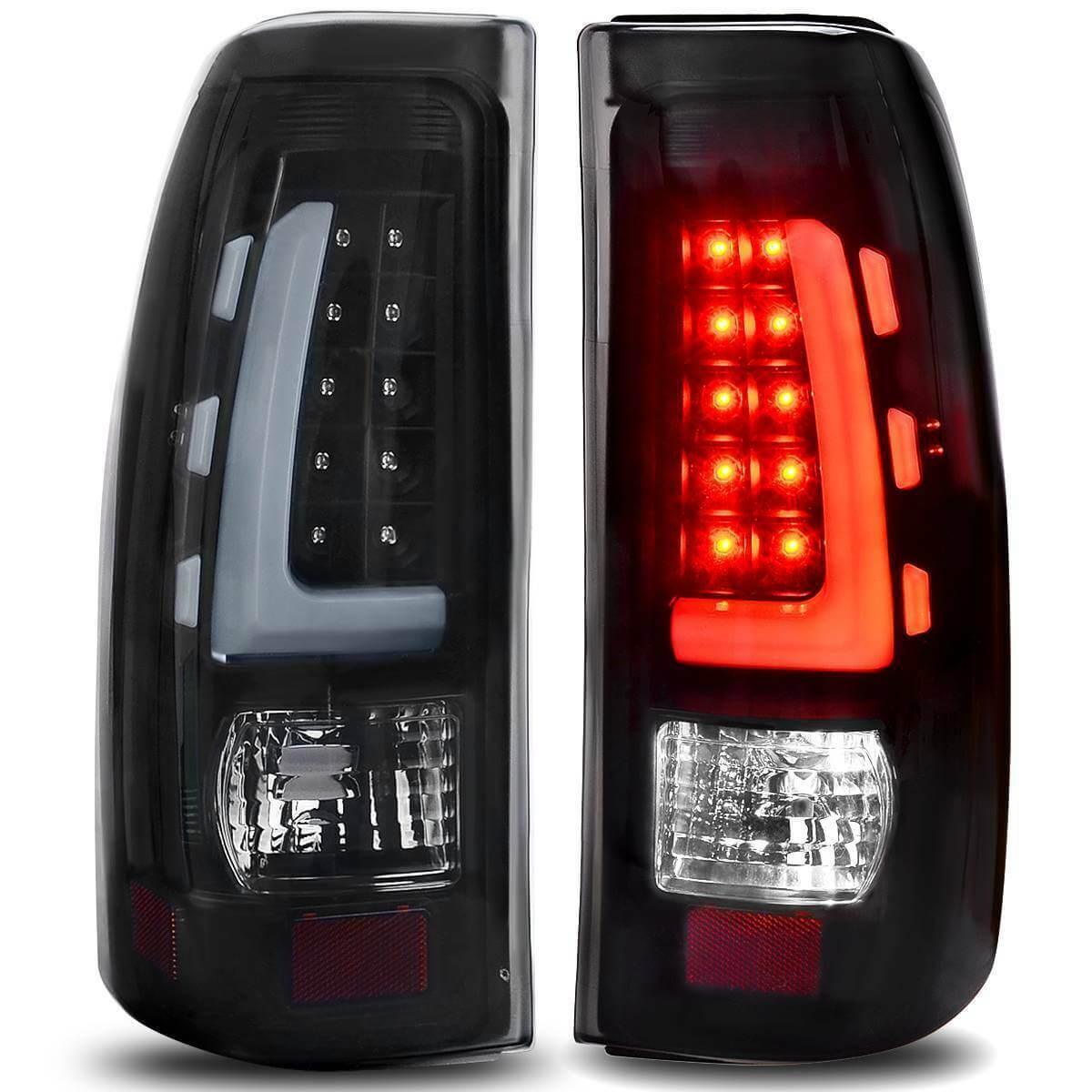 YITAMOTOR LED Tail lights for 1999-2007 Chevy Silverado / 1999-2002 GMC Sierra