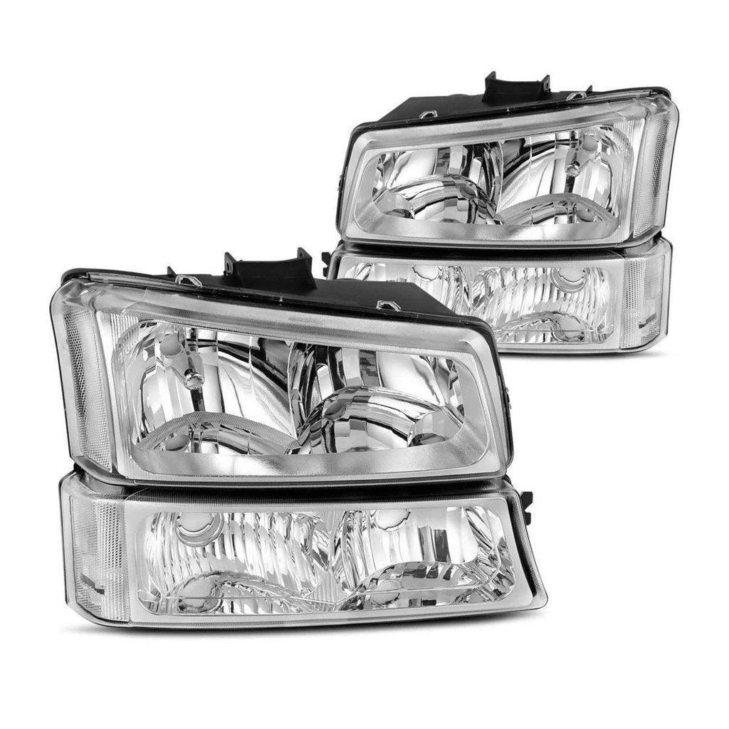 YITAMOTOR 2003-2007 Chevy Silverado Avalanche Headlights