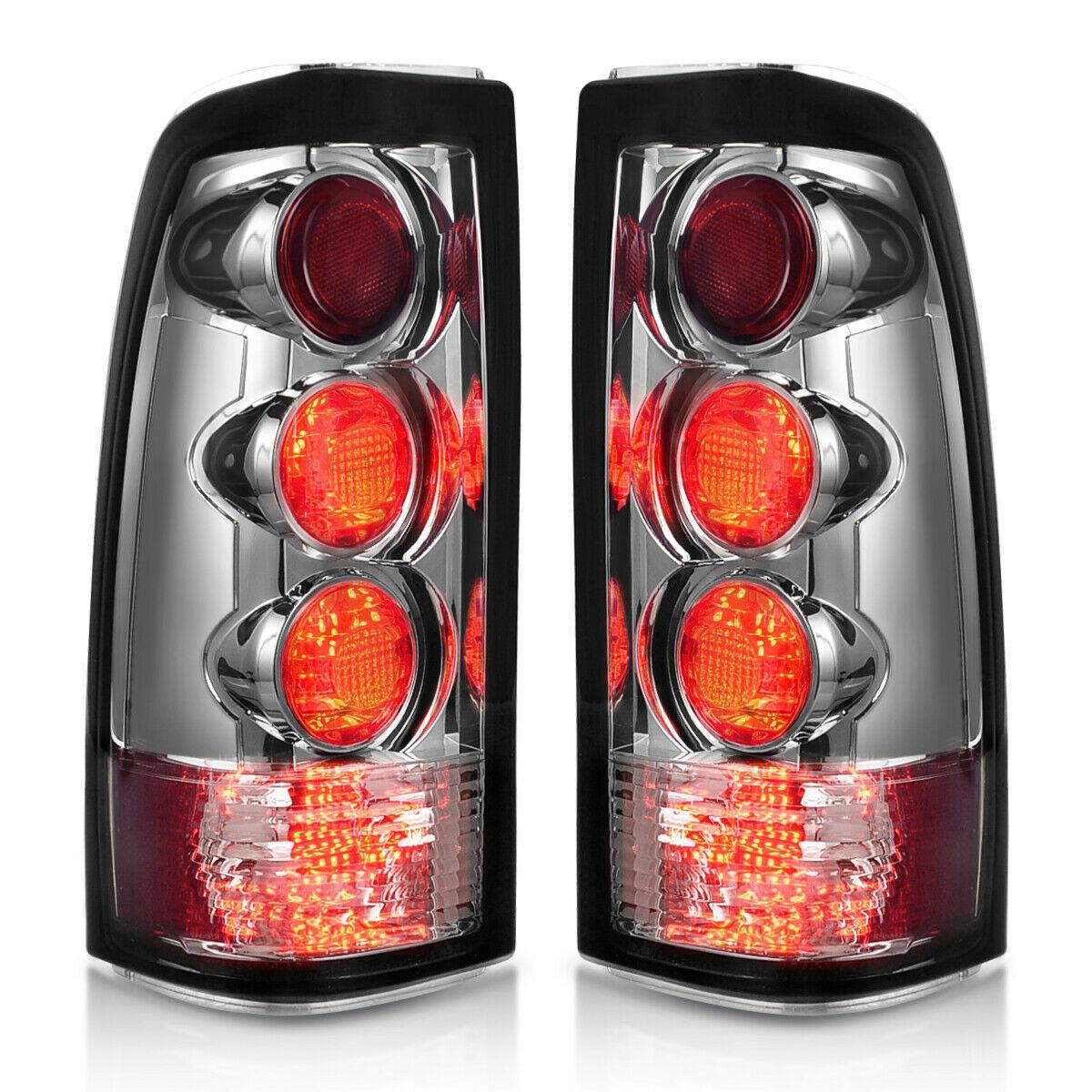 YITAMOTOR 1999-2002 Chevy Silverado/1999-2003 GMC Sierra 1500/2500/3500 Tail Light Rear Lamps