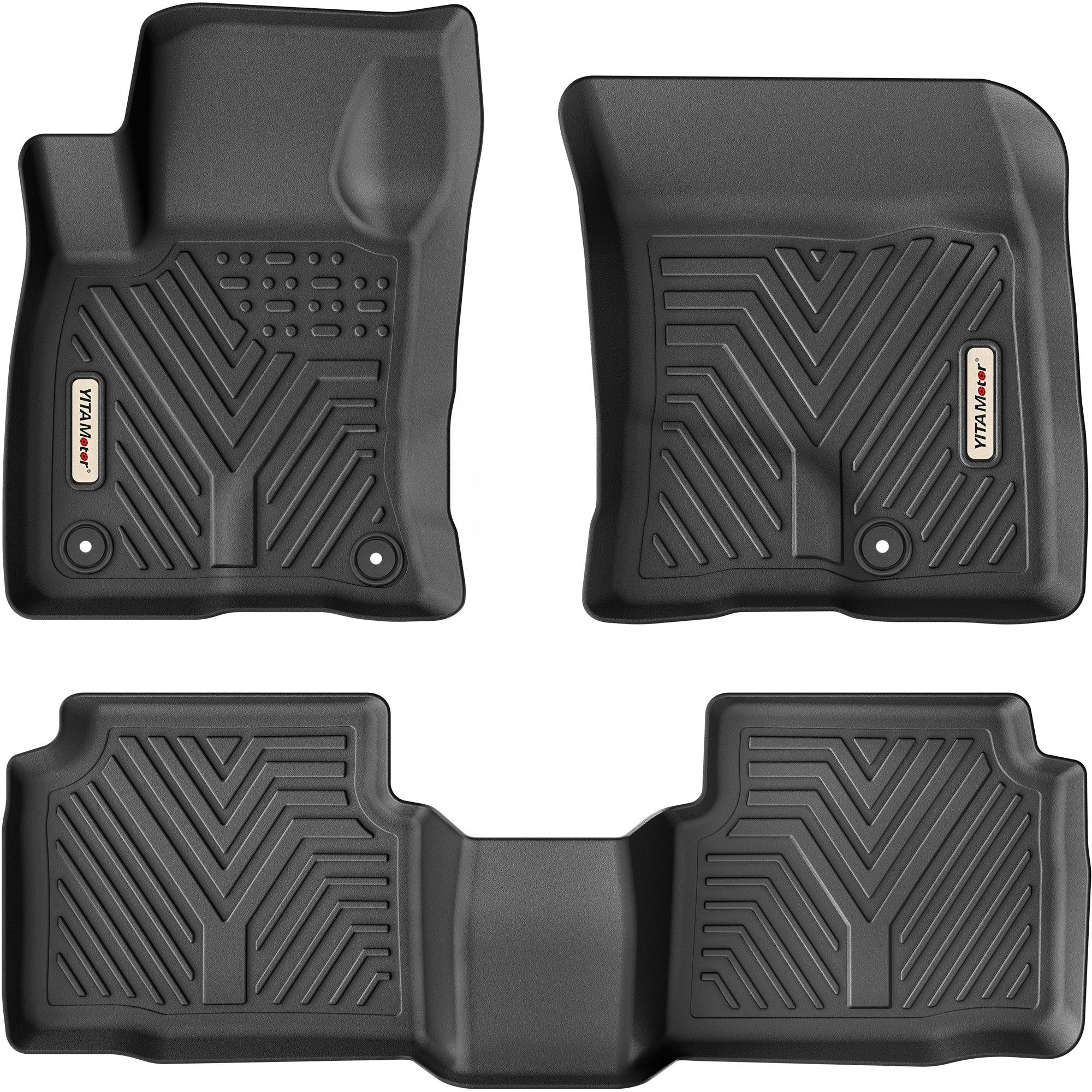 YITAMOTOR Floor Mats for 2020-2024 Ford Escape NO Hybrid Floor Liners 1st & 2nd Row All-Weather Protection