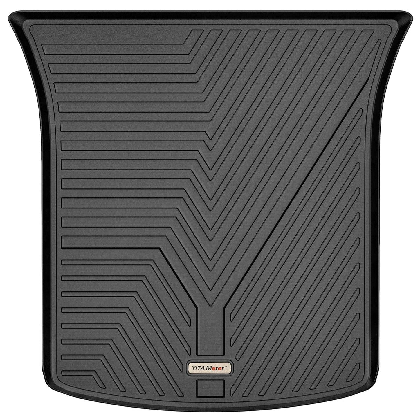 YITAMOTOR Cargo Mat for 2020-2024 Tesla Model Y, Cargo Liner Custom-Fit Black TPE Trunk Liner All Weather Protection