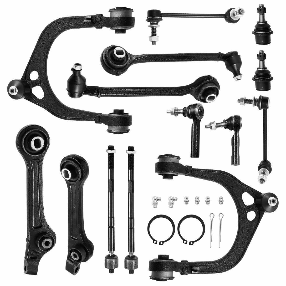 YITAMOTOR Front 2011-2014 Chrysler 300, Dodge Challenger, Dodge Charger Suspension Control Arm Kit -RWD Only