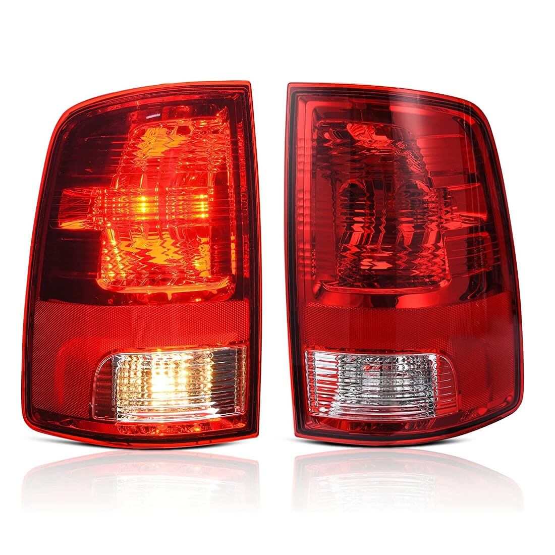 YITAMOTOR 2009-2018 Dodge Ram 1500 Tail Light OE Red Lens Assembly