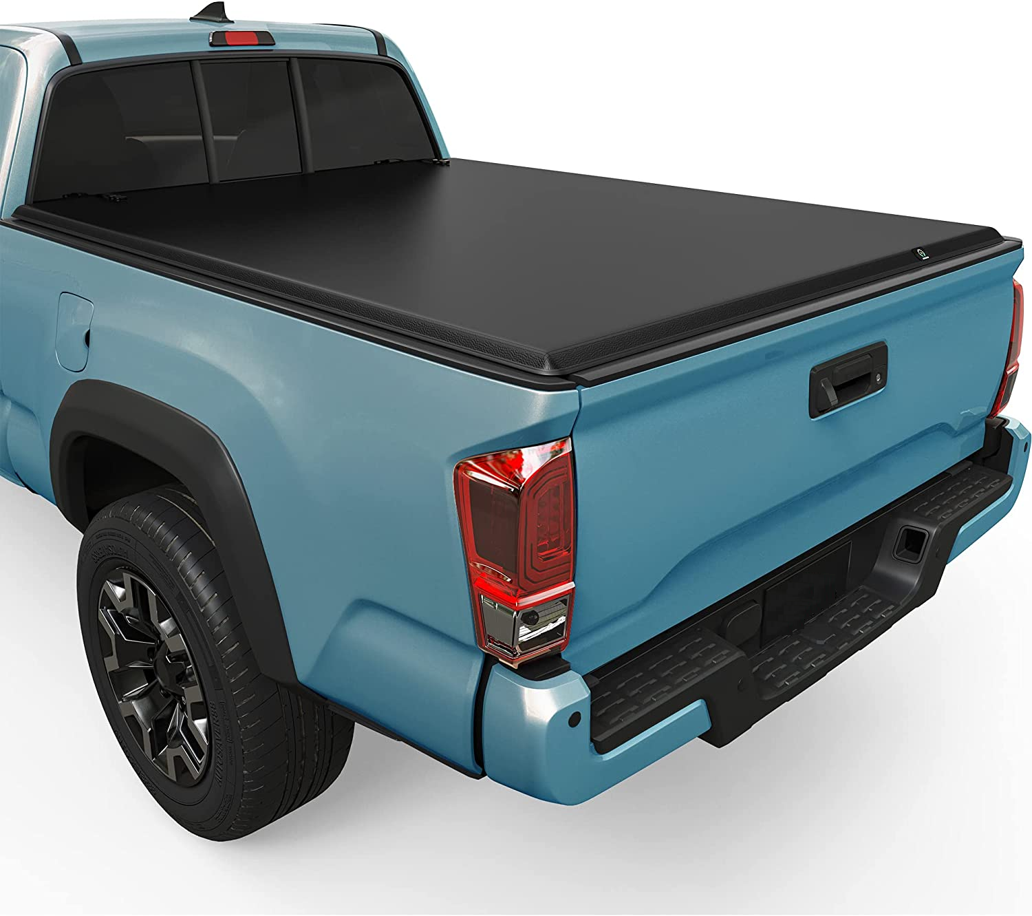 YITAMOTOR 2016-2023 Toyota Tacoma (Excl. Trail Edition) 5ft Soft Tri-fold Truck Bed Tonneau Cover