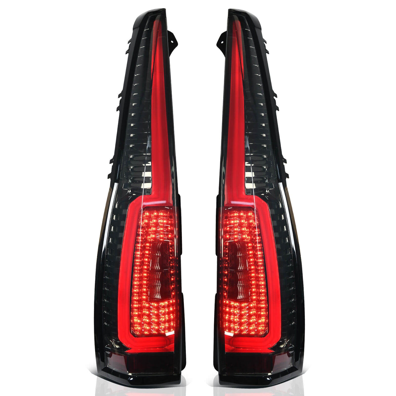 YITAMOTOR LED Tail Lights 2007-2014 GMC Yukon Chevrolet Tahoe Suburban 1500 Taillights Rear Brake Lamp