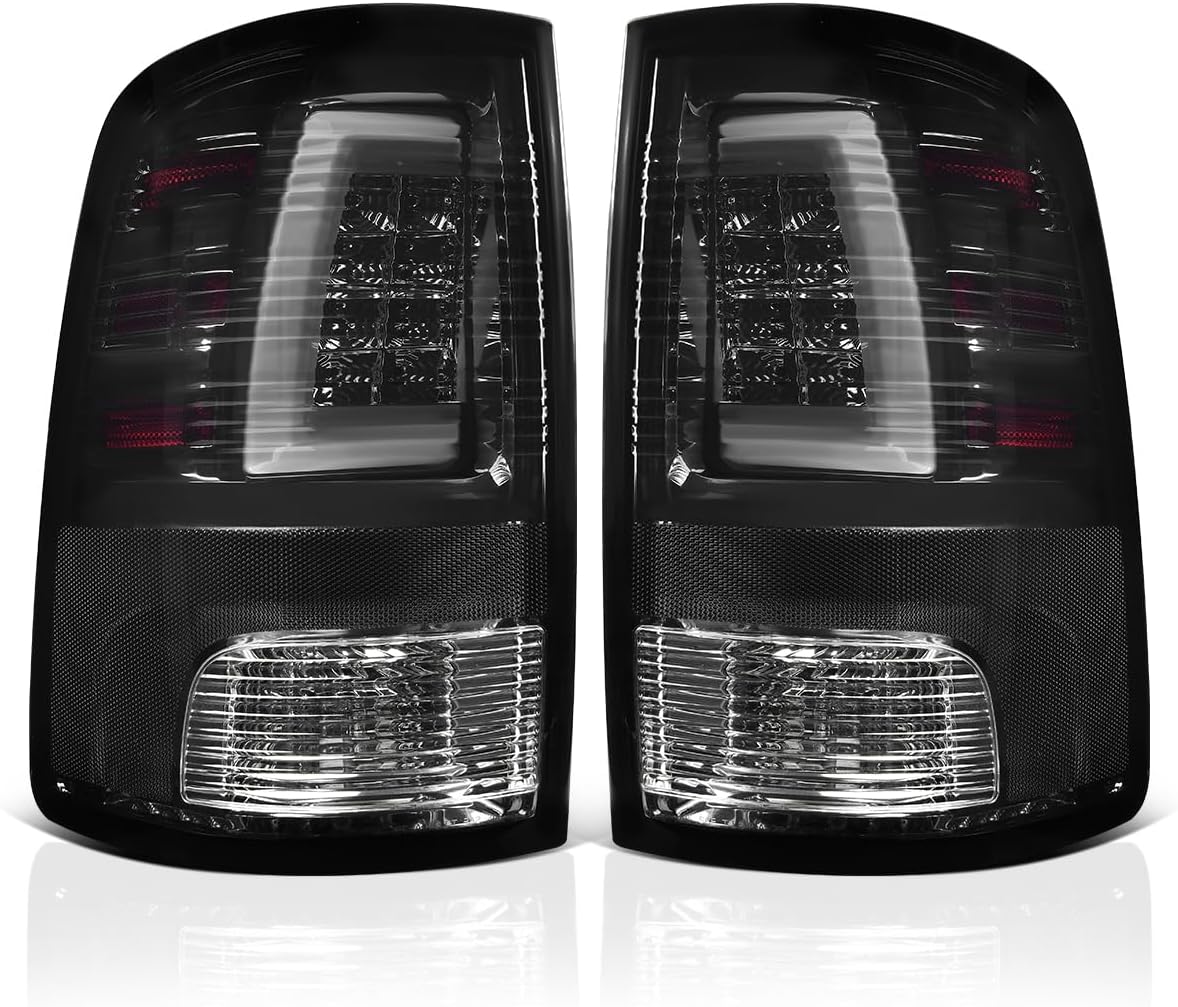 YITAMOTOR LED Tail Lights For 2009 Ram 1500, 2010-2018 Dodge Ram 1500/2500/3500, 2019-2022 Ram 1500 Classic Taillights Assembly - Driver & Passenger Side