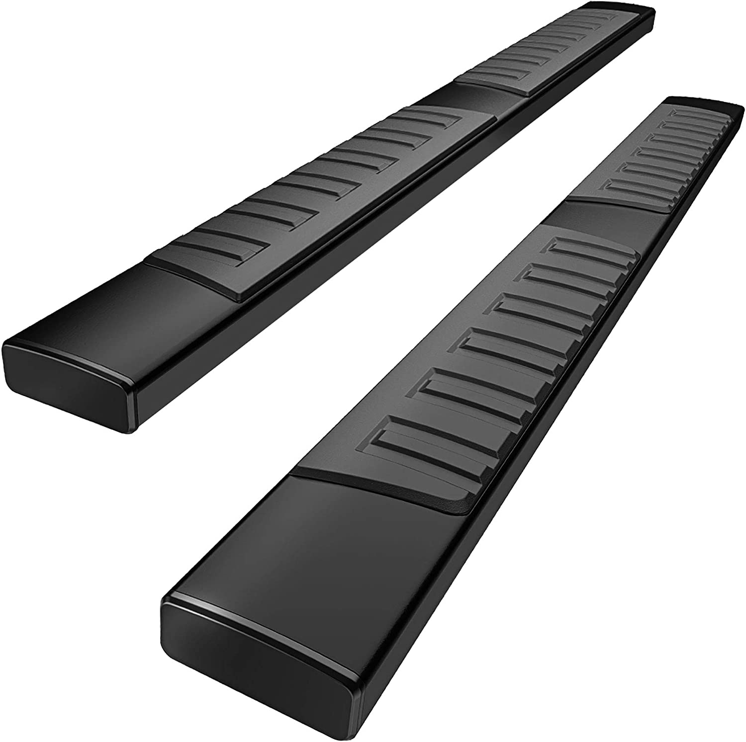 YITAMOTOR 6 Inches Running Boards For 2005-2024 Nissan Frontier Crew Cab Only, Aluminum Black Side Steps Nerf Bars