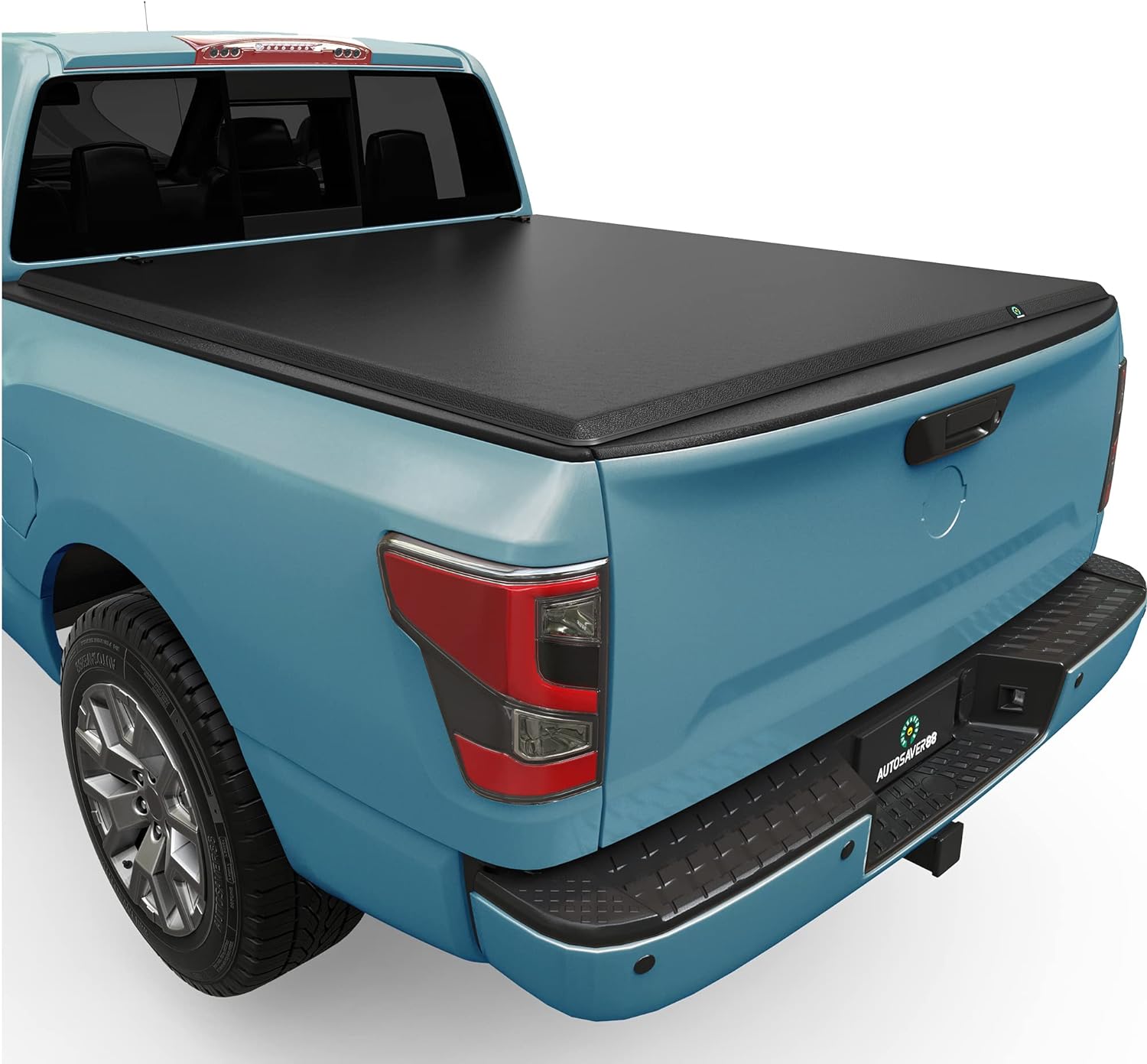 YITAMOTOR Tri-Fold Soft Truck Bed Tonneau Cover Compatible with 2005-2024 Nissan Frontier 5 ft Bed