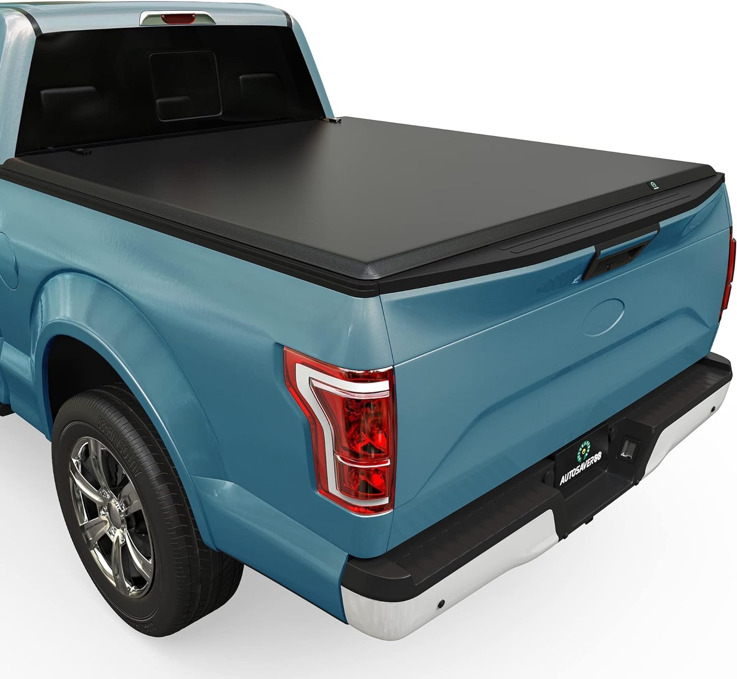 YITAMOTOR Soft Tri-fold Truck Bed Tonneau Cover Compatible with 2015-2024 Ford F-150 F150 (Excl. Raptor Series) 5.5ft Bed