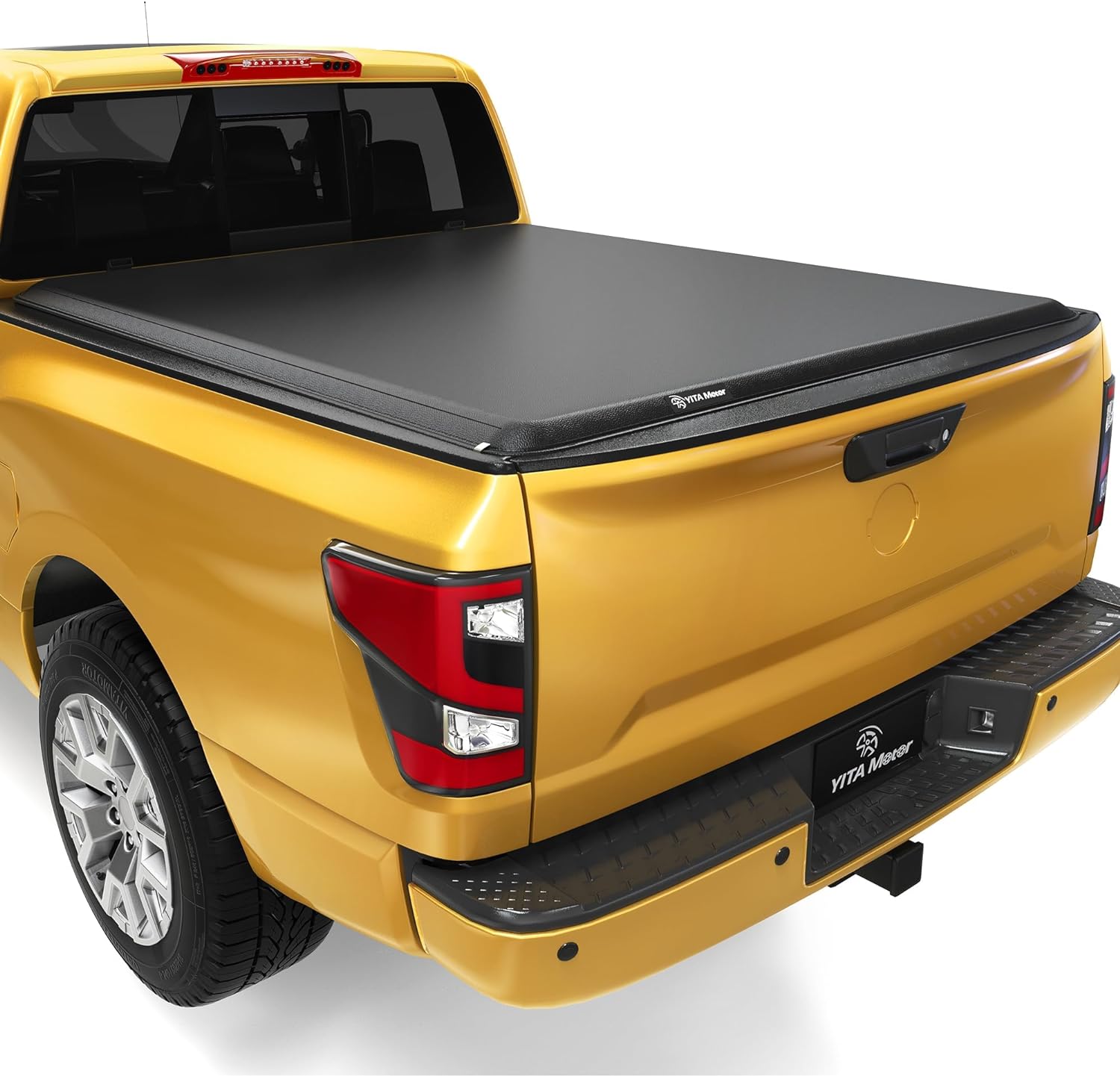 YITAMOTOR Soft Roll Up Truck Bed Tonneau Cover Compatible with 2005-2024 Nissan Frontier(NO México), Fleetside 5 ft Bed