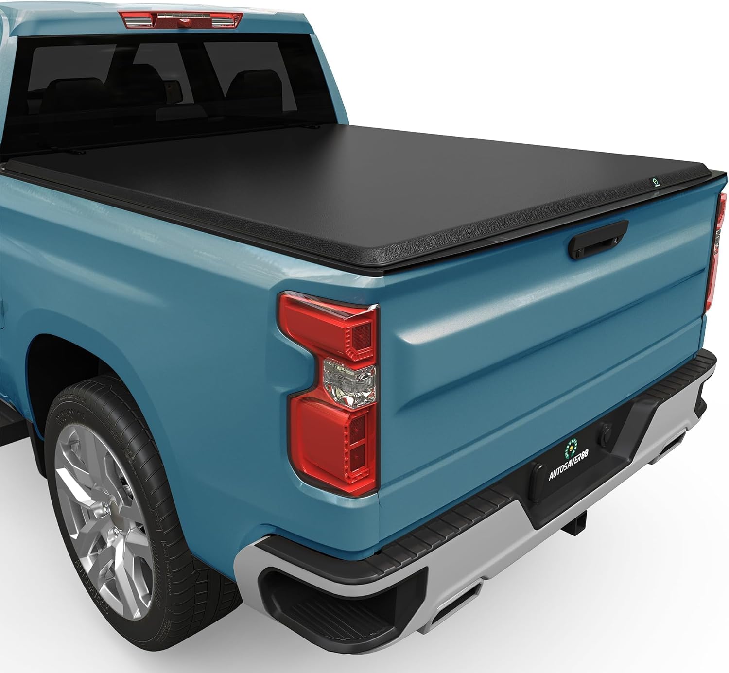 YITAMOTOR Soft Roll Up Truck Bed Tonneau Cover Compatible with 2020 2021 2022 2023 2024 Chevy Silverado/GMC Sierra 2500 3500 HD 6.10ft Bed